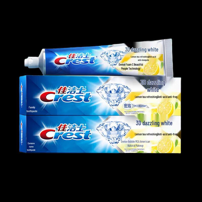 

Crest 3D White Lemon Tea Toothpaste Twin Pack