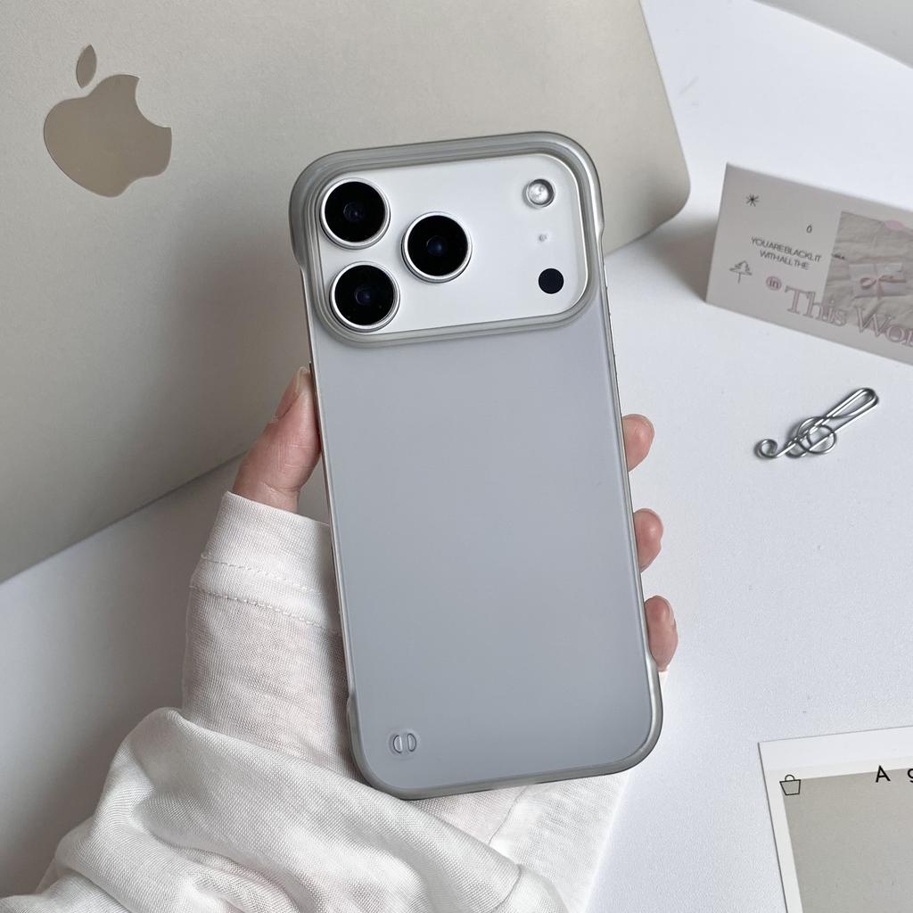 Ultra Thin Borderless Matte Clear Phone Case For For Iphone 17 Air 16 1 14 13 12 11 Pro Max Plus Shockproof Translucent PC Cover