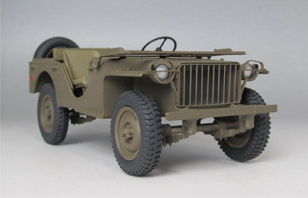 Asuka Model American Bantam Reconnaissance Vehicle BRC Plastic Model 1/24 24-005
