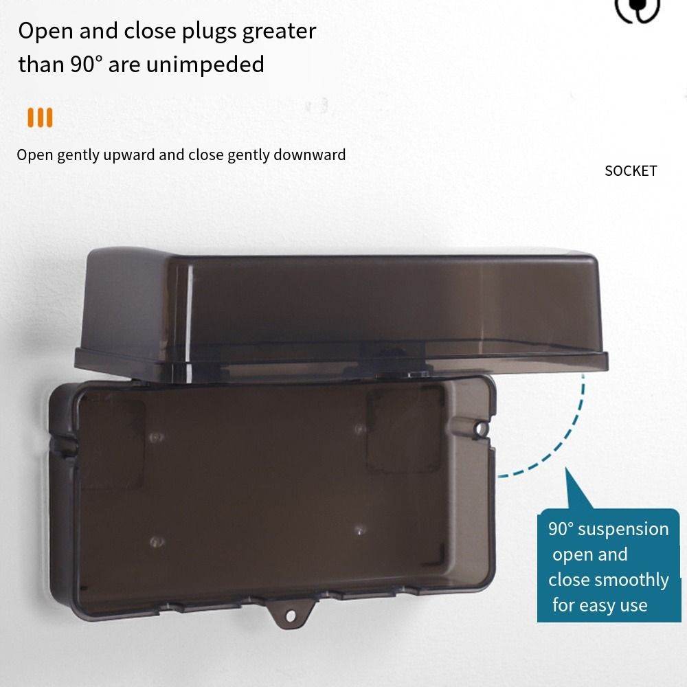 Waterproof Electrical Connection Box Safe Cable Management Box  Outdoor