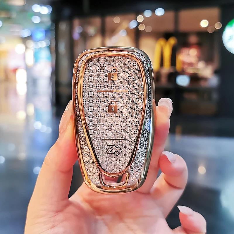 

Подходит для чехла ключа Chevrolet Malibu XL Equinox blrzer Menlo Trax Orlando seeker Cruze чехла для ключа корпуса ключа брелка