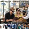 New AI Smart Glasses 1080P HD Camera Chat GPT 32GB Memory 144+Translation BT Call Music Video Smart Glasses For Men Women