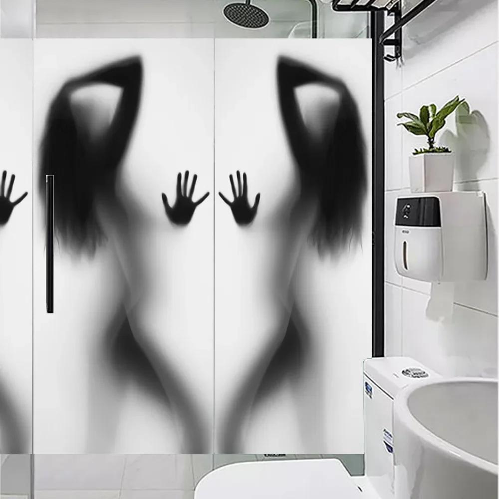 Retro Flowers Colorful Stained Glass Window Film Pattern Non-adhesive Window Decals Static Clings Non-Adhesive Window Stickers