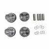 4pcs G4FJ 77.5mm Engine Pistons Rings Set +0.5mm For 2011- Hyundai Kia 1.6T 23410-2BCA0 New Car Accessories