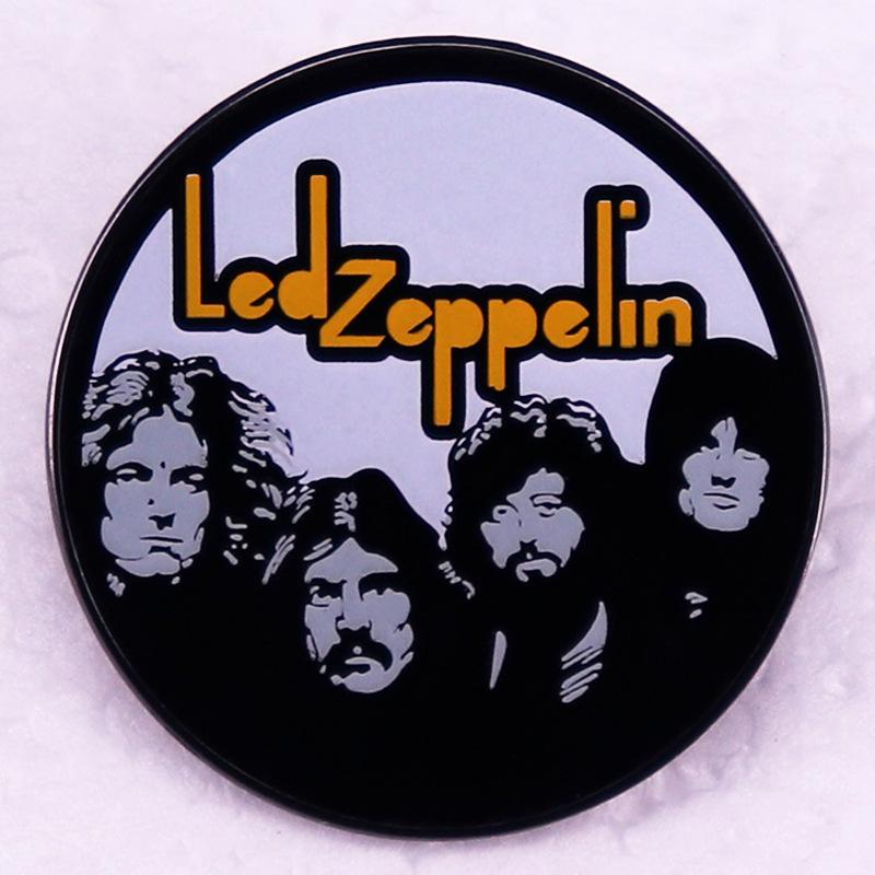Led Zeppelin Band Pin Badge