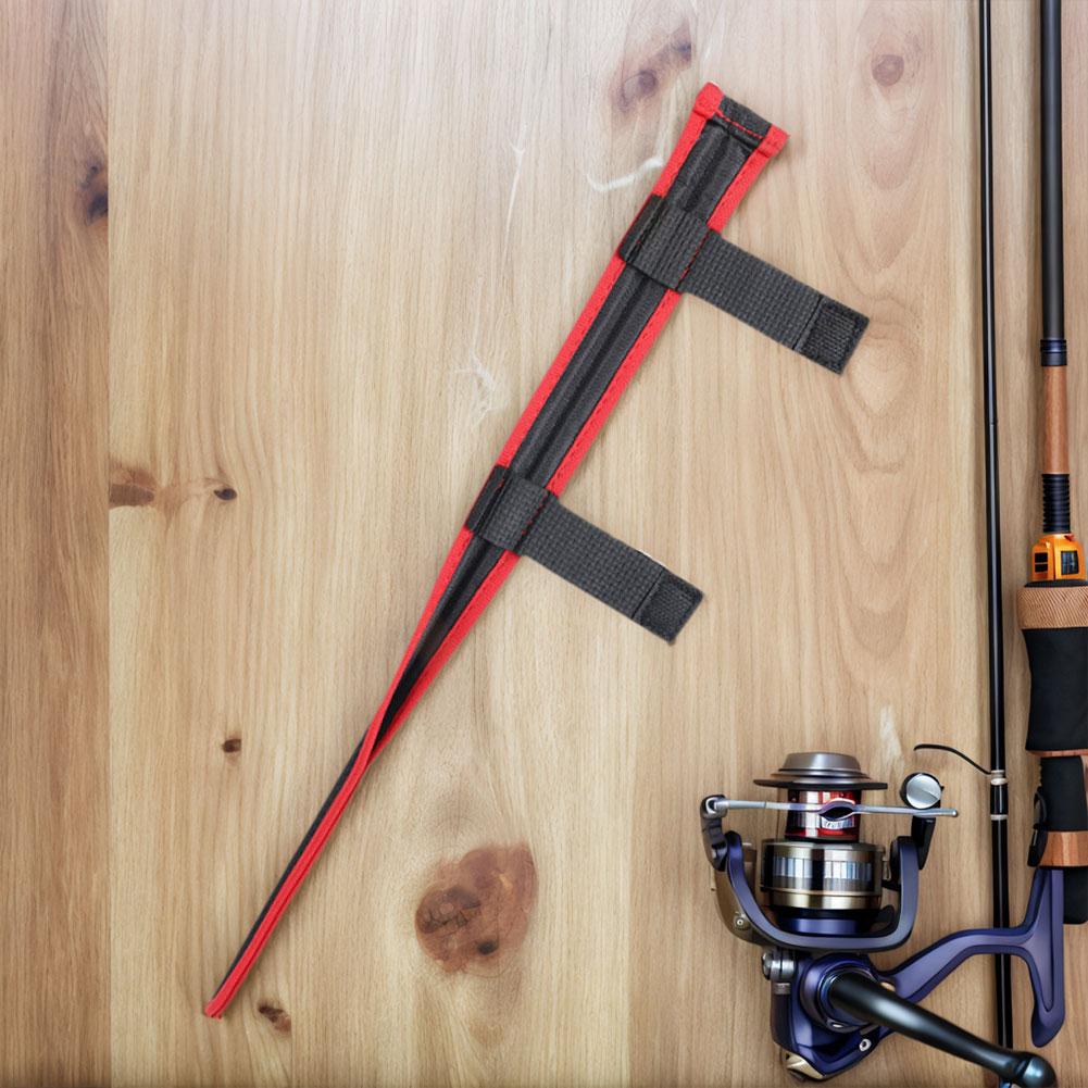 Portable Foldable Fishing Rod Tip Protective Cover Fishing Rod Tip Cover Tackle Tubes Rod Tip Case Protector Fishing Accessory