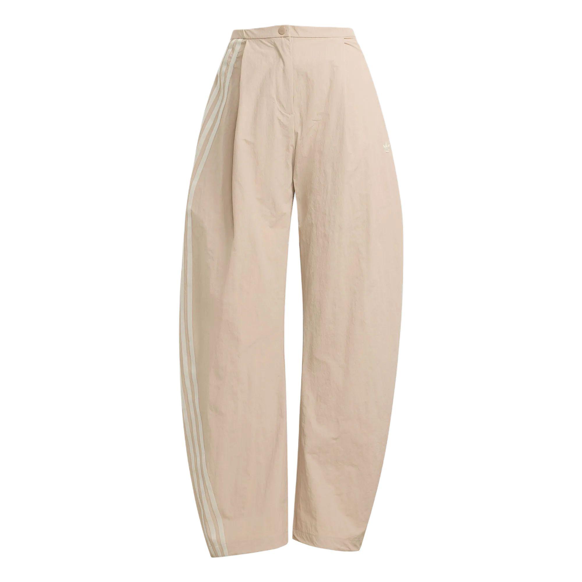 Adidas Originals Off Placed Woven Loose Fit Sport Striped Casual Pants Women bottoms JW3540 M