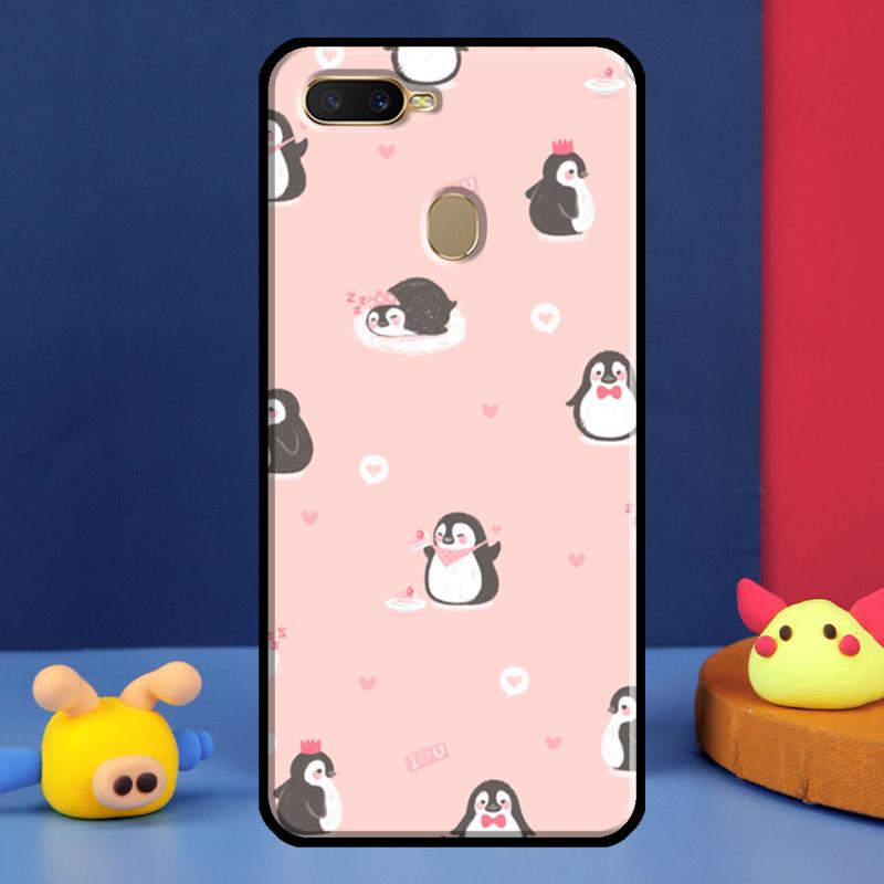 Pinguin Für Oppo A54 A57 S A78 A58 A98 A5 A9 A91 A15 A16 A17 A52 A72 A76 A96 A74 A94 A77 Handyhülle