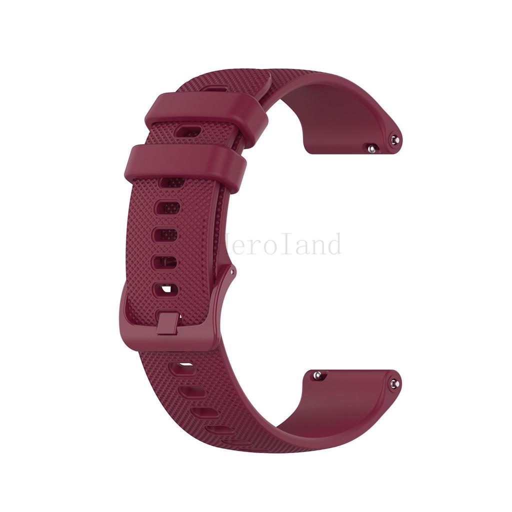 18 20 22MM Watch Strap For Garmin Vivoactive 4S 4 3 Smart Watch Sport Silicoe Wristband For Garmin Active S / Move 3S Bracelet
