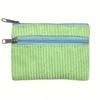 1 Pcs Corduroy Multi-Colored Small Change Bag Key Bag Portable Card Bag Small Metal Zipper Head