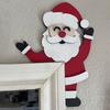 Christmas Door Toppers Top Door Frame Corner Sign Decoration Window Wall Diy Christmas Party Decoration Crafts