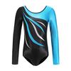 Gymnastics Long for and for Rhythmic and Stretchy Dance Stage Figure Bodysuit [world Resilience] Leotard, Sleeve, Girls, Kids, Juniors, Adults,