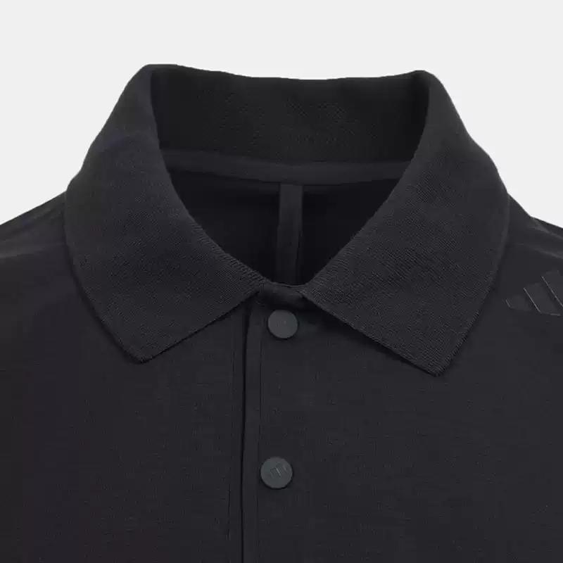 adidas Solid Color Pullover Polo Shirt Men Tops KG0818