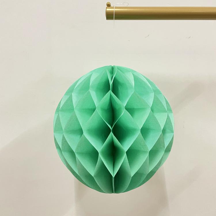 Ghirlanda Lanterna Sfera a Nido d'Ape in Carta per Decorazioni di Compleanno, Matrimonio o Festa