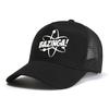 Bazinga Print baseball cap Summer fashion For Men Women snapback hat outdoor sports adjustable mesh sun hats cool trucker caps