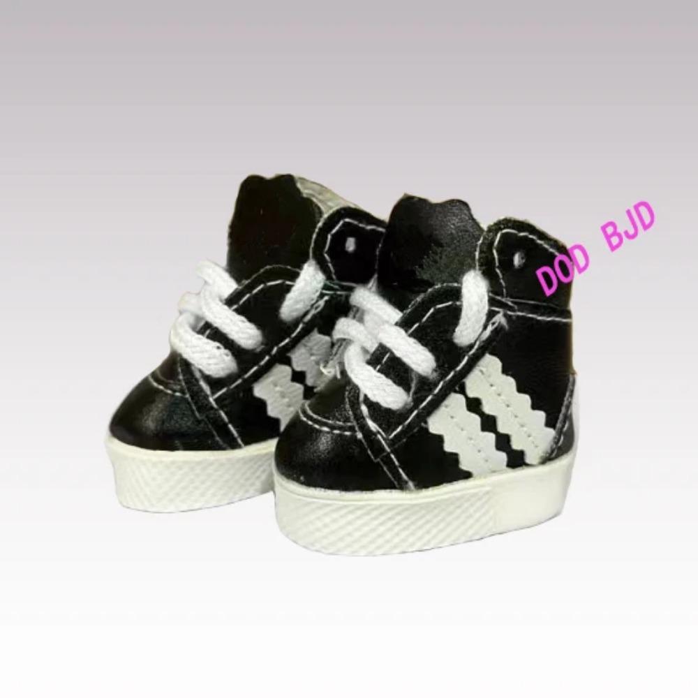 Labubu  Shoes (4*1.8cm) Doll Sneakers ,for 17cm Macaron Plush and 15cm EXO Cotton Doll and 1/6 BJD Doll Clothes Shoe Accessoires