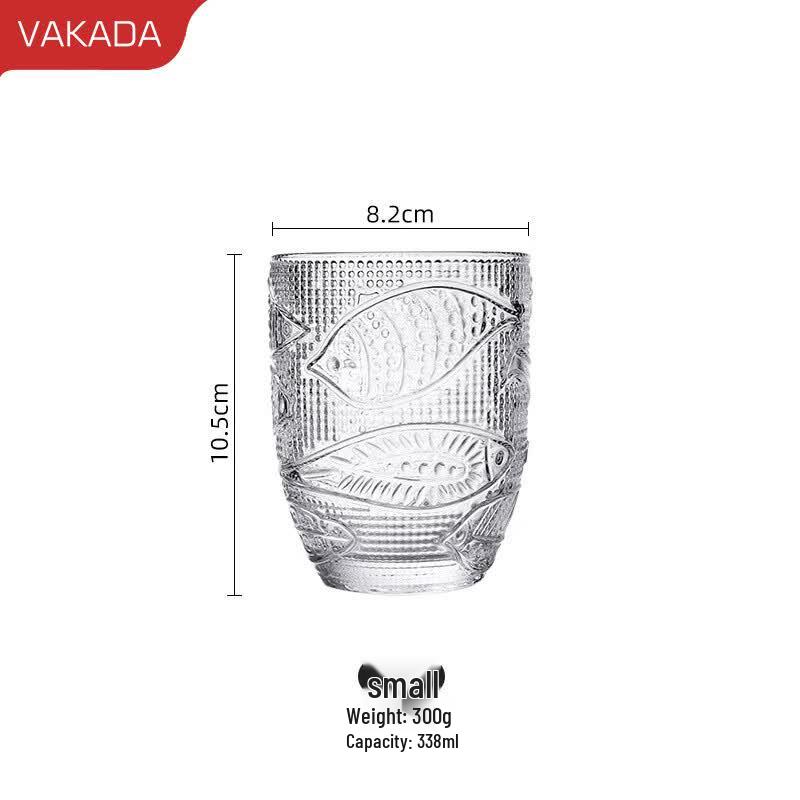 VAKADA Borosilicate Glass Beverage Cup