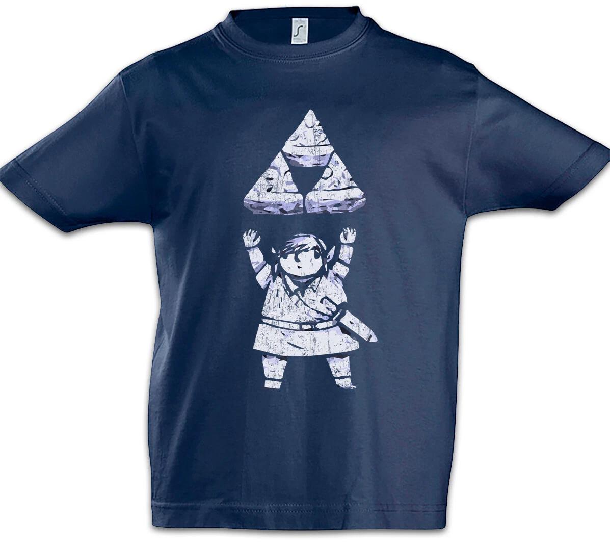 Triforce Pizza Kids Boys T-Shirt Game Gamer Fun Link Nerd Hyrule Pizzeria- 150