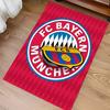 1pc FC Bayern München logo Print Area Rug - Soft,Washable Non-Slip Indoor Mat for Office Chairs,Living Room,Home Office Decorative Rug