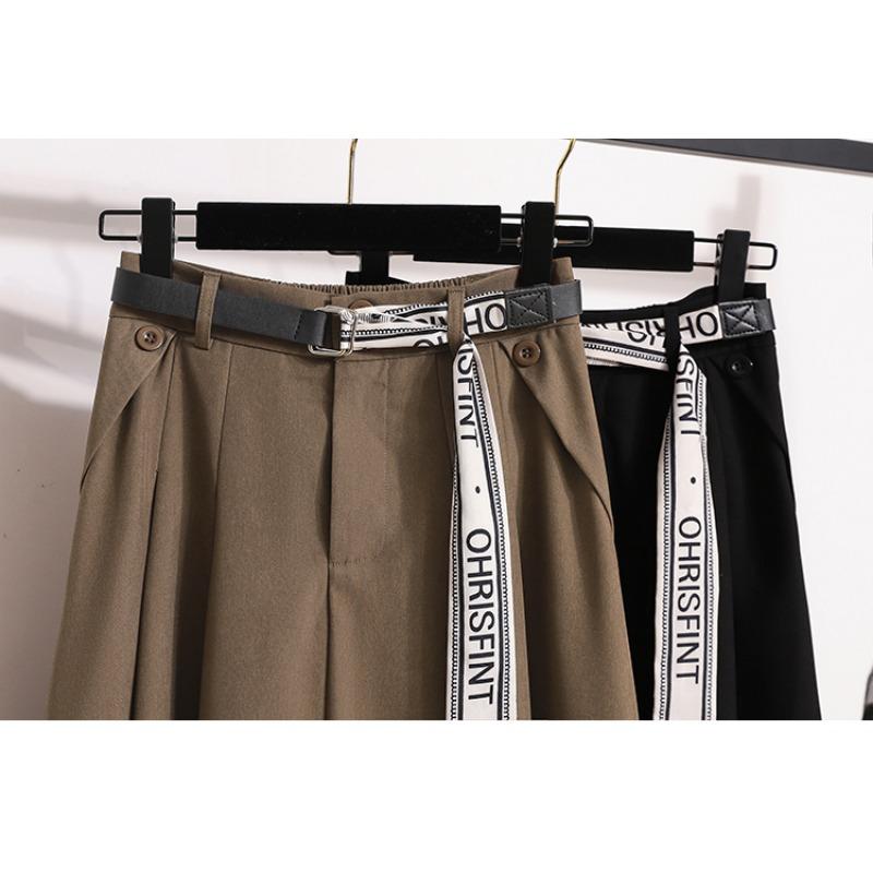 DIMANAF 2025 Nowe Wiosna Lato Damskie Długie Spódnice Plus Size Wysoki Stan Vintage Elastyczne Eleganckie Plisowane Spódnice Luźne