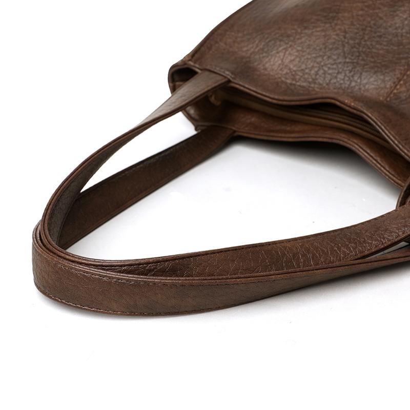 תיק טוטה מ-PU לנשים, תיק כתף בקיבולת גדולה, תיק צד, תיק יומיומי לאם