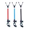Stainless Steel Telescoping Fishing Rod Hand Rod Holder Stand Bracket Adjustable Fishing Rod Support Fishing Rod Rack