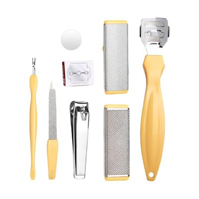 8/10 Pieces Foot Pedicure Set with Callus Remover Foot Files Foot Care Set Hard Skin Remover Set Feet Scrub for Daily