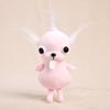 Ugly Cute Chihuahua Plush Keychain Funny Dog Pendant Bag Charm Soft Stuffed Animal Toy Accessory