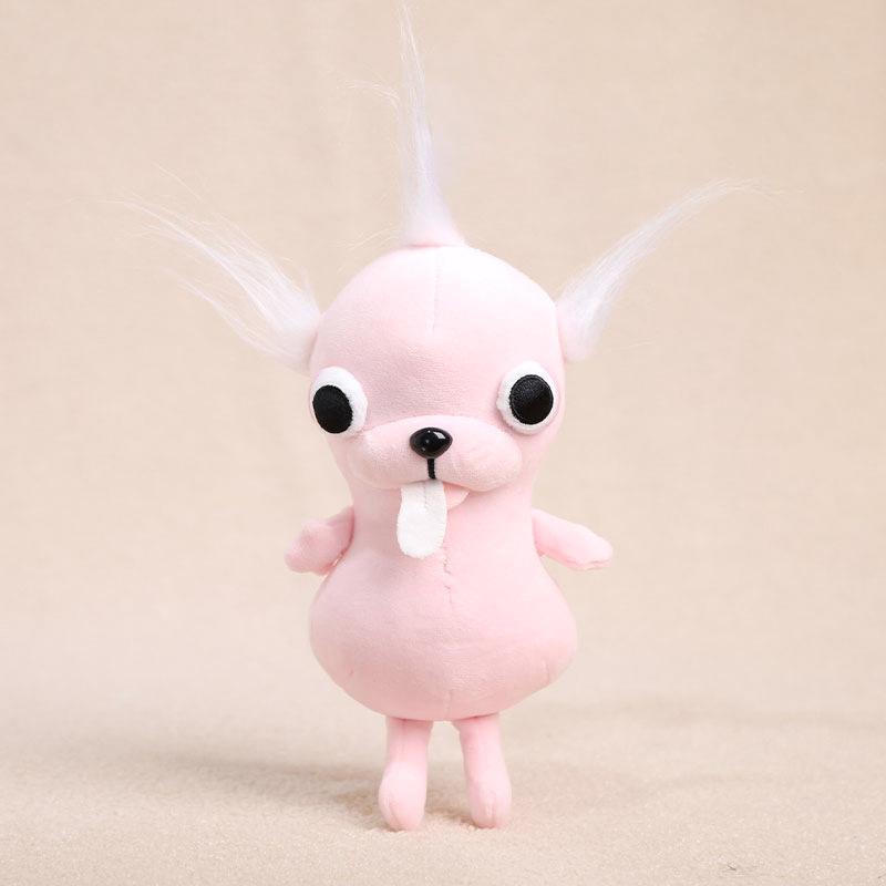 Ugly Cute Chihuahua Plush Keychain Funny Dog Pendant Bag Charm Soft Stuffed Animal Toy Accessory