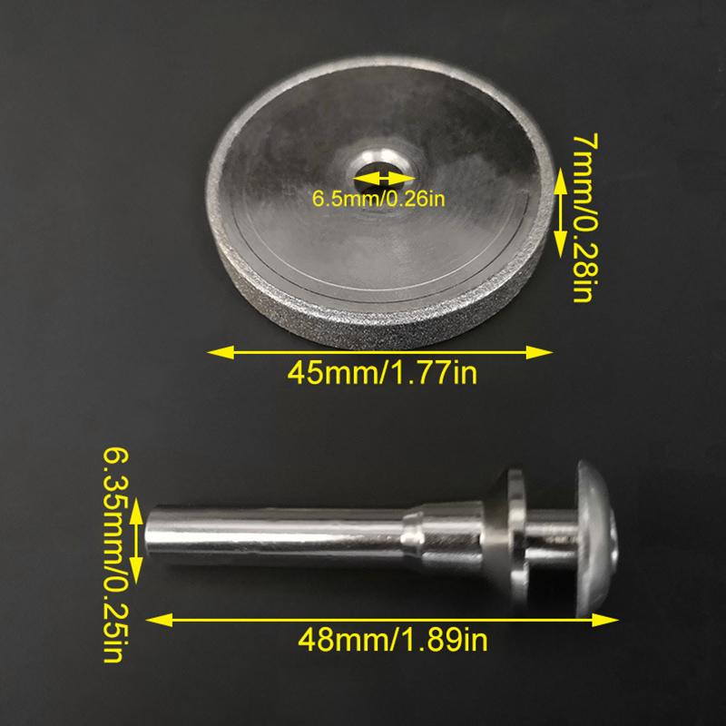 1Pc Glass Drill Bit Multiuse Precious Stones High Hardness Metal Practical Tool Grinding Wheel Carving Grinding Diamond