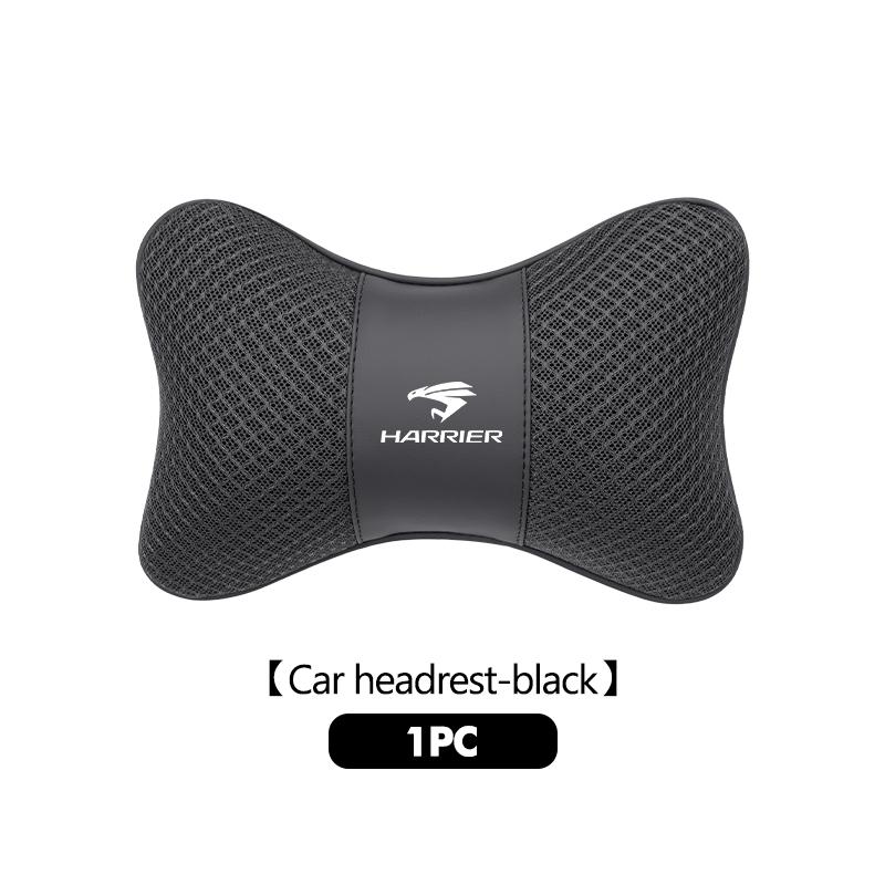 AACT1 Car Headrest Lumbar Support Kit Seat Cushion Neck Pillow Interior For Toyota Harrier 30 60 80 XU30 XU60 XU80 2022 2023