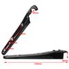 Gloss Black Motorcycle Rear Fender Strut Covers Mudguard Turn Signal Support Bracket For Harley Sportsters XL 883 1200 48 72