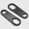 2PCS Universal Motorcycle Turn Signal Lights Brackets Motorbike Indicator Lamps Holder Fork Lamp Mount Clamps Metal Accessories