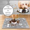 1Pcs Pet Feeding Mat, Absorbent Pet Placemat, Waterproof Quick Dry Mat For Dog Cat 30cm/40cm/50cm