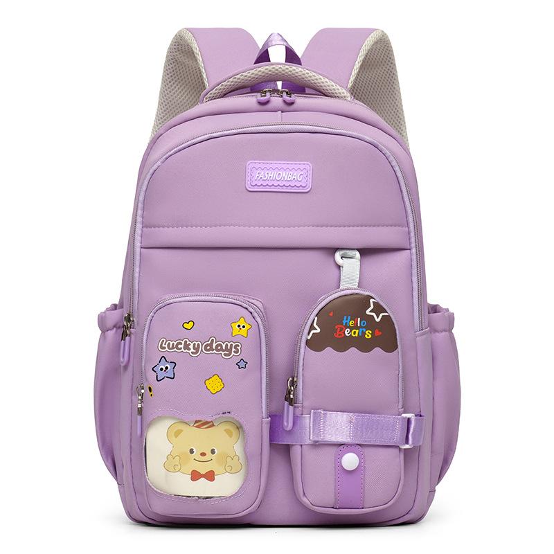 Schoolbag new simple women's schoolbag casual light fashion primary school students senior sense cute high value men's and women's backpack