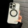 Applicable To iphone17ProMax High-transparency Rotating Bracket Magnetic Mobile Phone Case Apple 15 Airbag Anti-drop Protective Cover