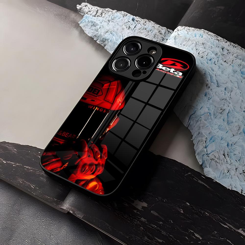 Funda para Teléfono BETA RACING GASGAS Vidrio Templado Para IPhone 15 14 12 13 11 Plus Pro XS Max Mini X XR 8 7 6s SE2020 Coque