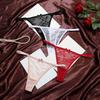 European Size Sexy Lace Panties for Women Comfortable Breathable Low-waisted Seamless Thongs