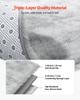 Indoor Plush Area Rugs, 1.83x2.74 M Soft Plush Carpet, FFurry Shag Area Rugs for Living Room, Bedroom, Modern Home Decor Aesthetic Long-Pile Rug,