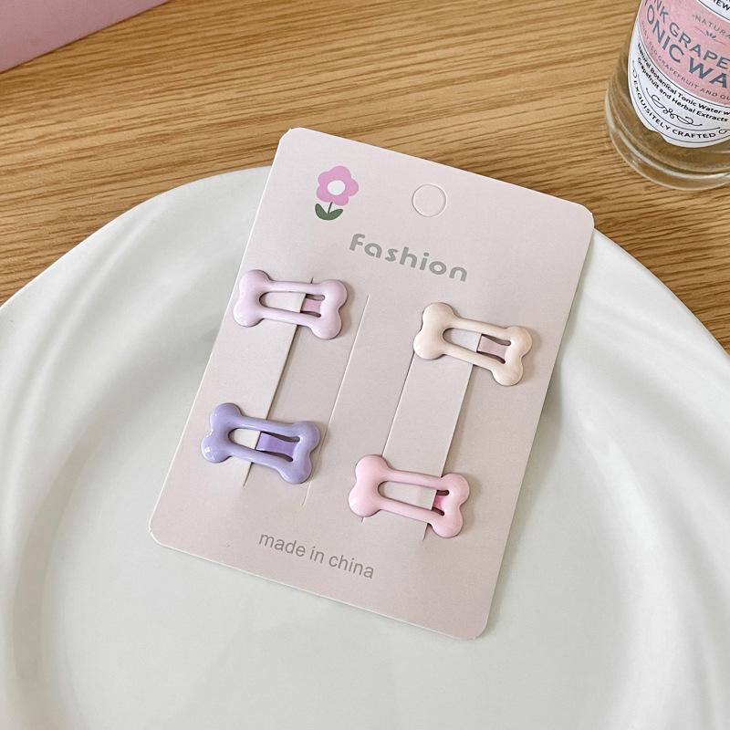 Y2K Dopamine Color Pentagram Small Hair Clip for Women & Kids - Cute Bangs & Side Hair Accessory