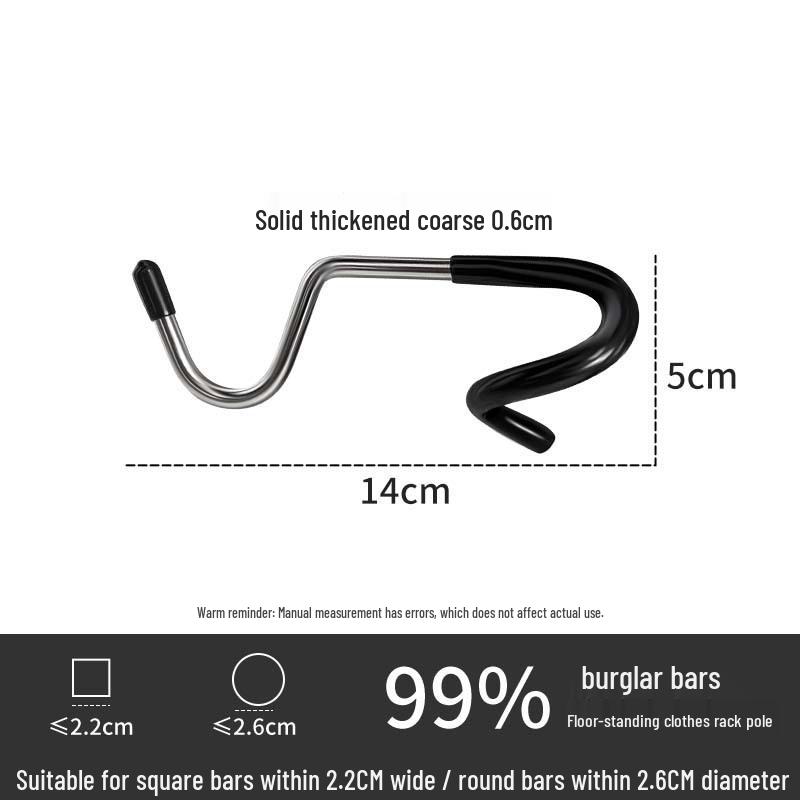 

Stainless Steel Multifunctional Outdoor Camping Lantern Hook Standard