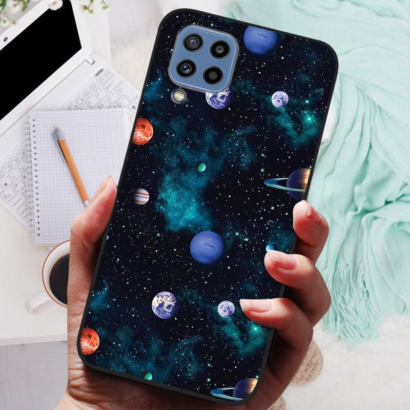 For Samsung M32 Case SM-M325F TPU Luxury Soft Fashion Silicone Phone Case For Samsung Galaxy M32 Coque Back Cover Fundas Shell