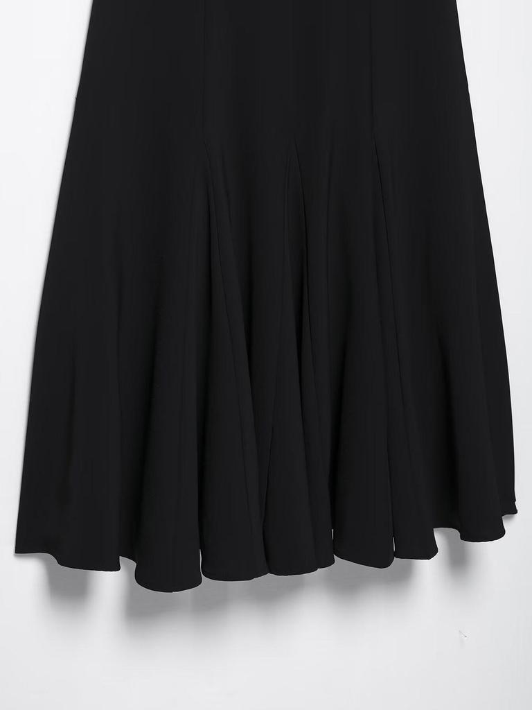TAOP&ZA Spring/Summer Women's Elegant Midi Sleeveless Dress