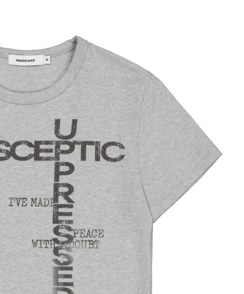 ROCKCAKE Sceptic Crop Top - Gray