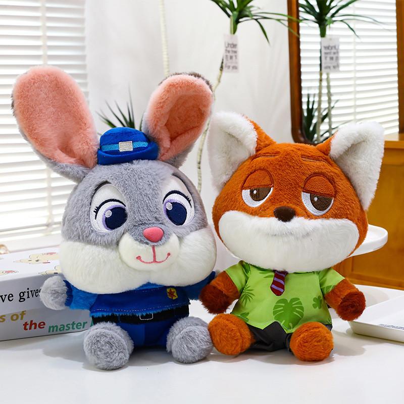 Zootopia Judy Hopps Nick Wilde Plush Toys With Pp Cotton Filling For Kids And Collectors