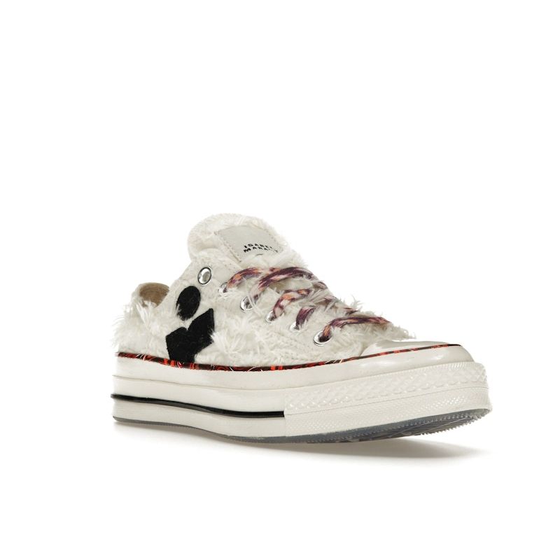 Converse Isabel Marant X Chuck 70 Low Vanilla White Unisex Sneakers Cream Black Red A10800C
