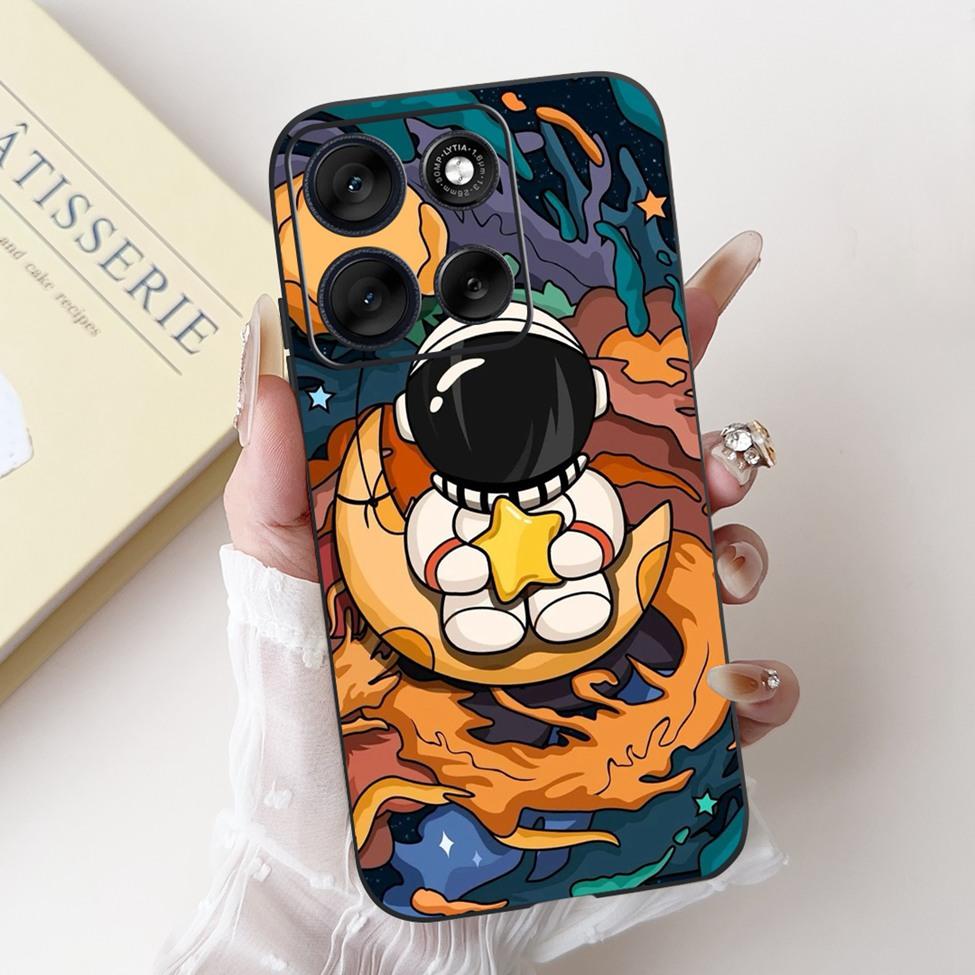 5G For Motorola Moto G56 G86 Cover For Motorola Moto G86 Case Silicone Fashion Butterfly Luxury Cute Funny Painted Back Cover
