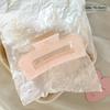 Jelly Pink Large Hair Claw For Women Elegant Acrylic Hairpins Hair Clip Headwear Girls Hair Accessories Gifts