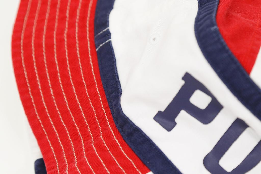 (Polo Ralph Lauren) Men's and Women's Logo Print Tricolor Cotton Bucket Safari Hat Cap 01080015-LXL-MULTI [Used]