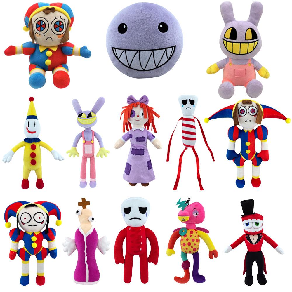 New Digital Clown Pu Plu Doll Toy Soft Stuffed Animal Toy for Adults Jax Digital Circus Magic Number Clown Doll